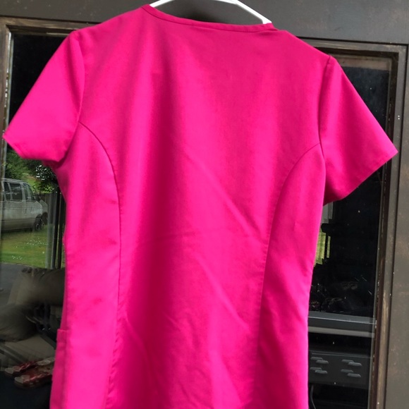 Dickies Women’s Pink Scrub Uniform Size XS/XCH/TP - Picture 8 of 14